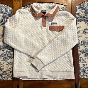 PATAGONIA Organic cotton quilt snap t-pullover